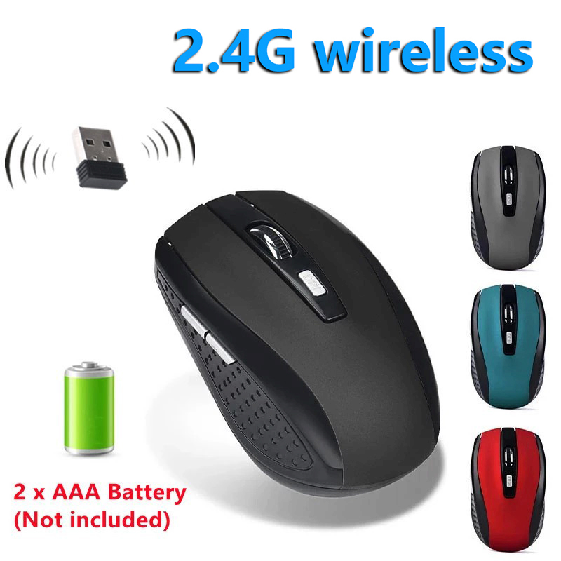 Laptop Mouse - เมาส์ไร้สาย 2.4G เมาส์ตามหลักสรีรศาสตร์แบบพกพาเมาส์ออปติคอลสำนักงานแบบปรับได้ 1600DPI ระดับสำหรับโน๊ตบุ๊คแล็ปท็อปแมคบุค