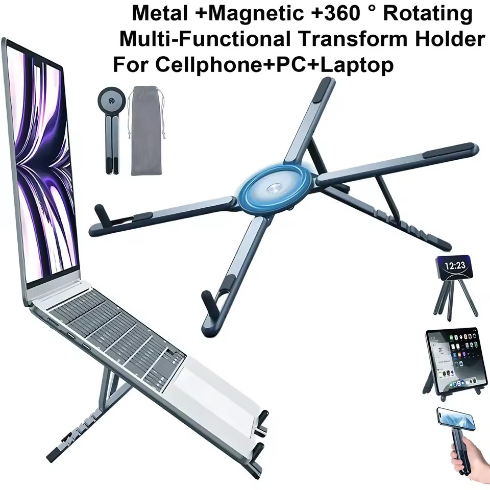 ขาตั้งโทรศัพท์แบบพับได้ 3 in 1 - Laptop Stand บทวิจารณ์และราคา