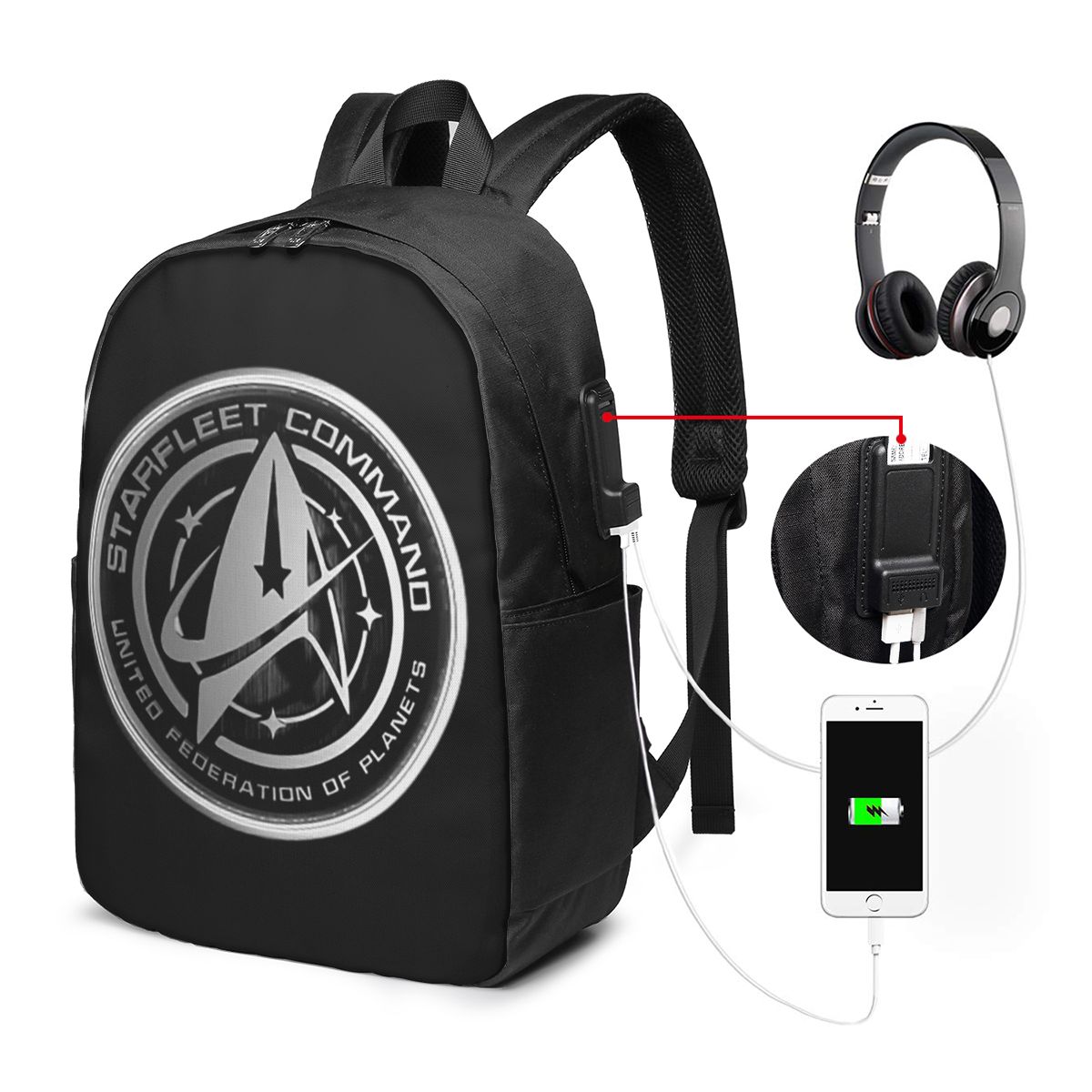 สตาร์ เทรคส์ซีรีส์ละครวิทยาศาส - Laptop Bag บทวิจารณ์และราคา