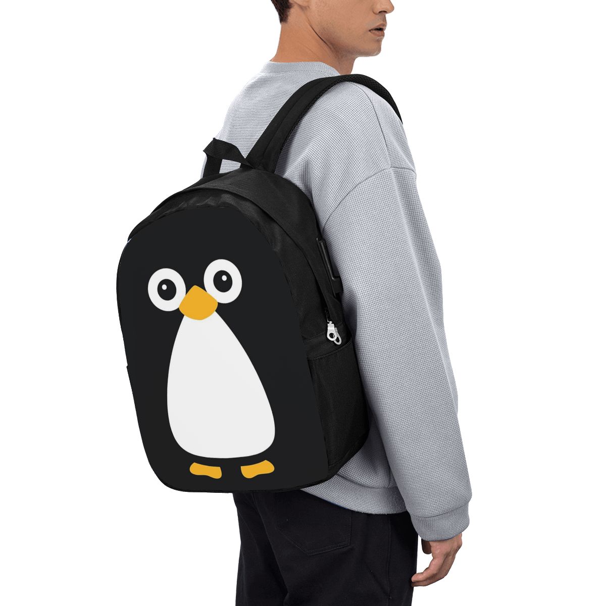 กระเป๋าเป้สะพายหลังลายเพนกวินน - Laptop Bag บทวิจารณ์และราคา